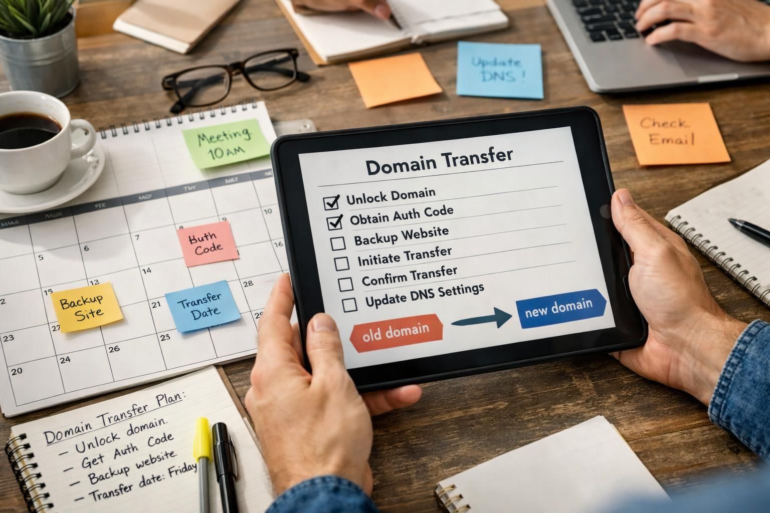 découvrez notre guide complet pour transférer un nom de domaine avec succès. astuces pratiques et étapes détaillées pour un transfert rapide et sans soucis.